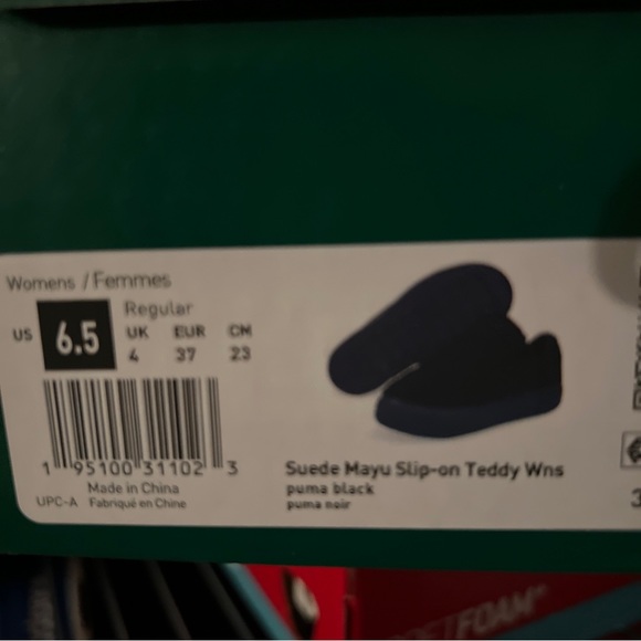 PUMA Mayu Teddy Slip-On Sneaker - Picture 7 of 8